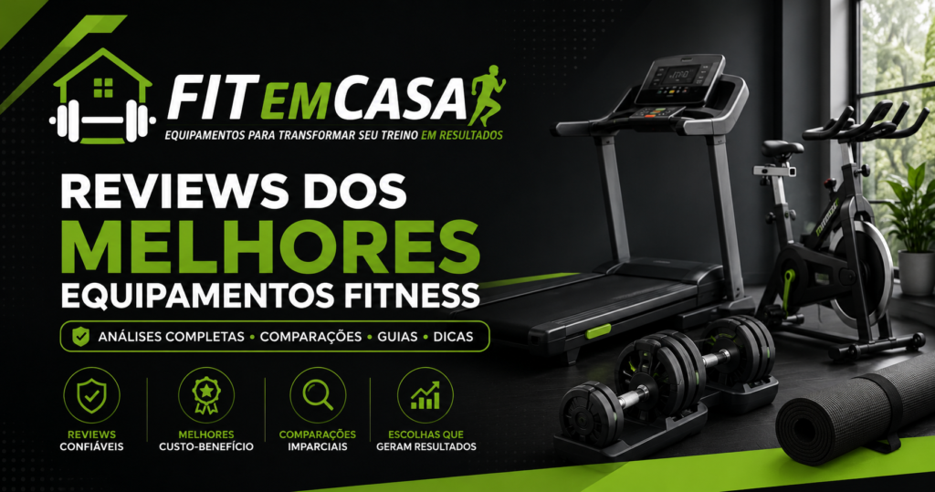 Reviews dos melhores equipamentos fitness para treinar em casa